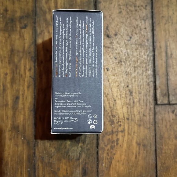 NIB!! LAST ONE!! DRUNK ELEPHANT D-BRONZI BRONZING DROPS (FULL SIZE) - Picture 3 of 7
